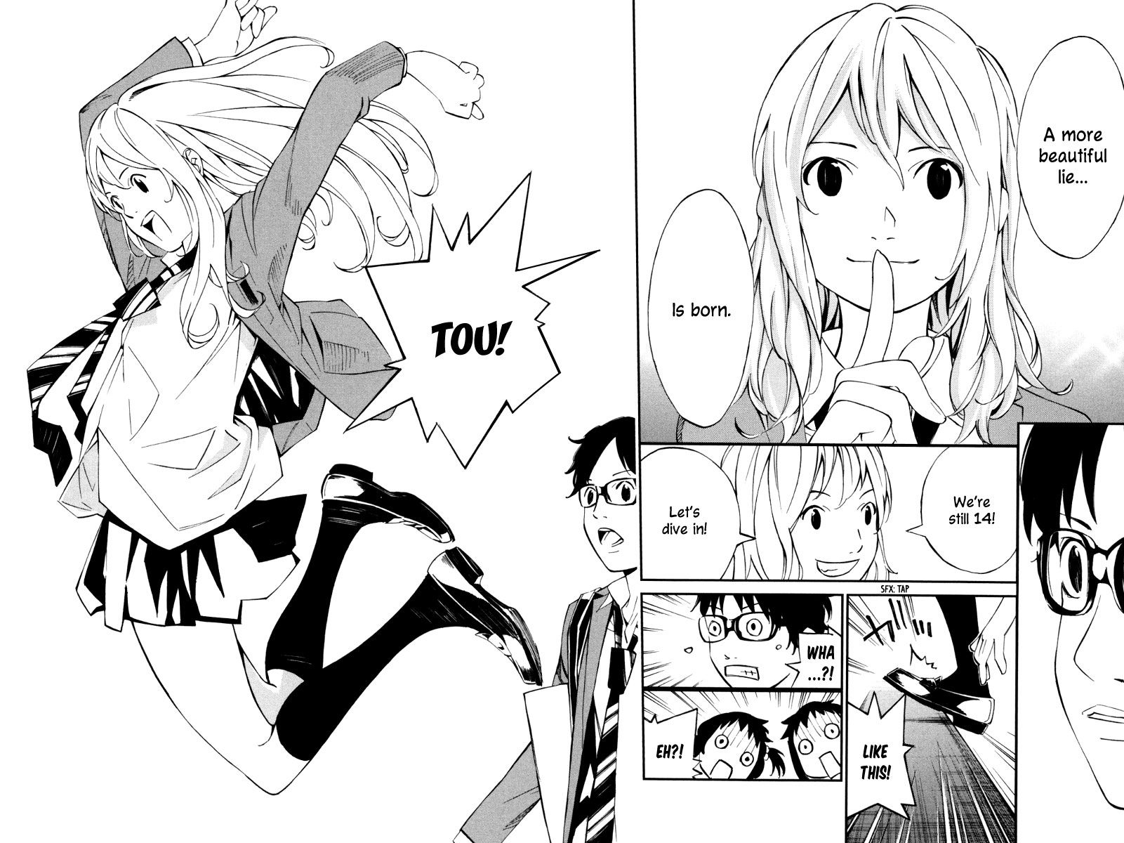 Shigatsu wa Kimi no Uso chapter 8 page 31