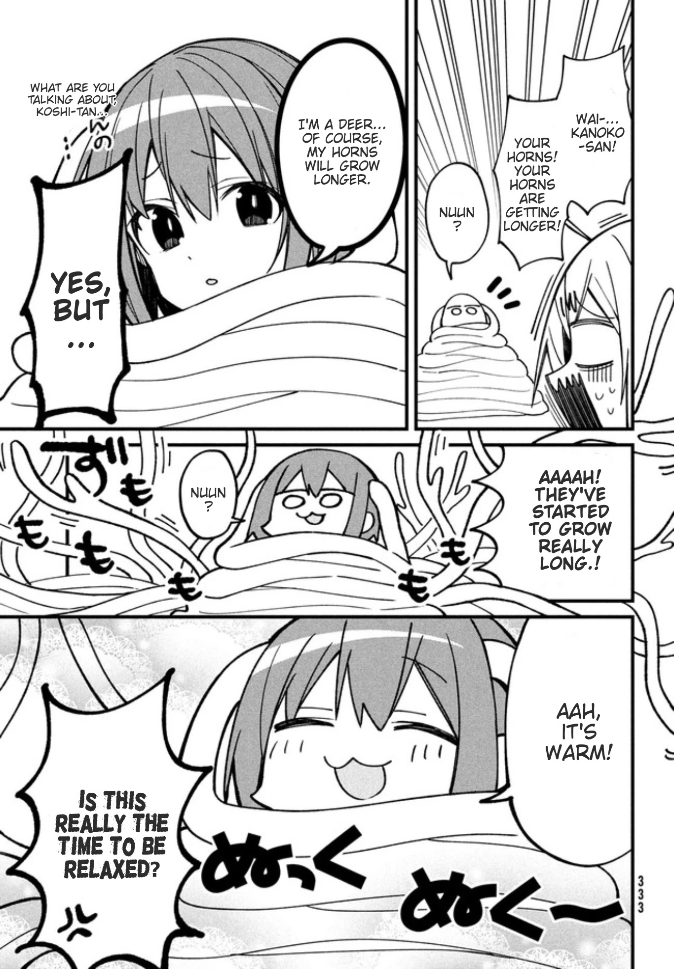 Shikanoko Nokonoko Koshitantan chapter 11 page 13