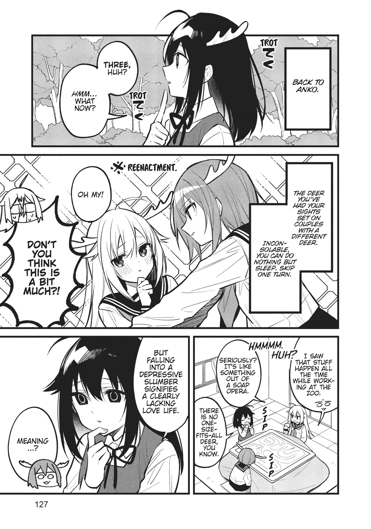 Shikanoko Nokonoko Koshitantan chapter 13 page 11