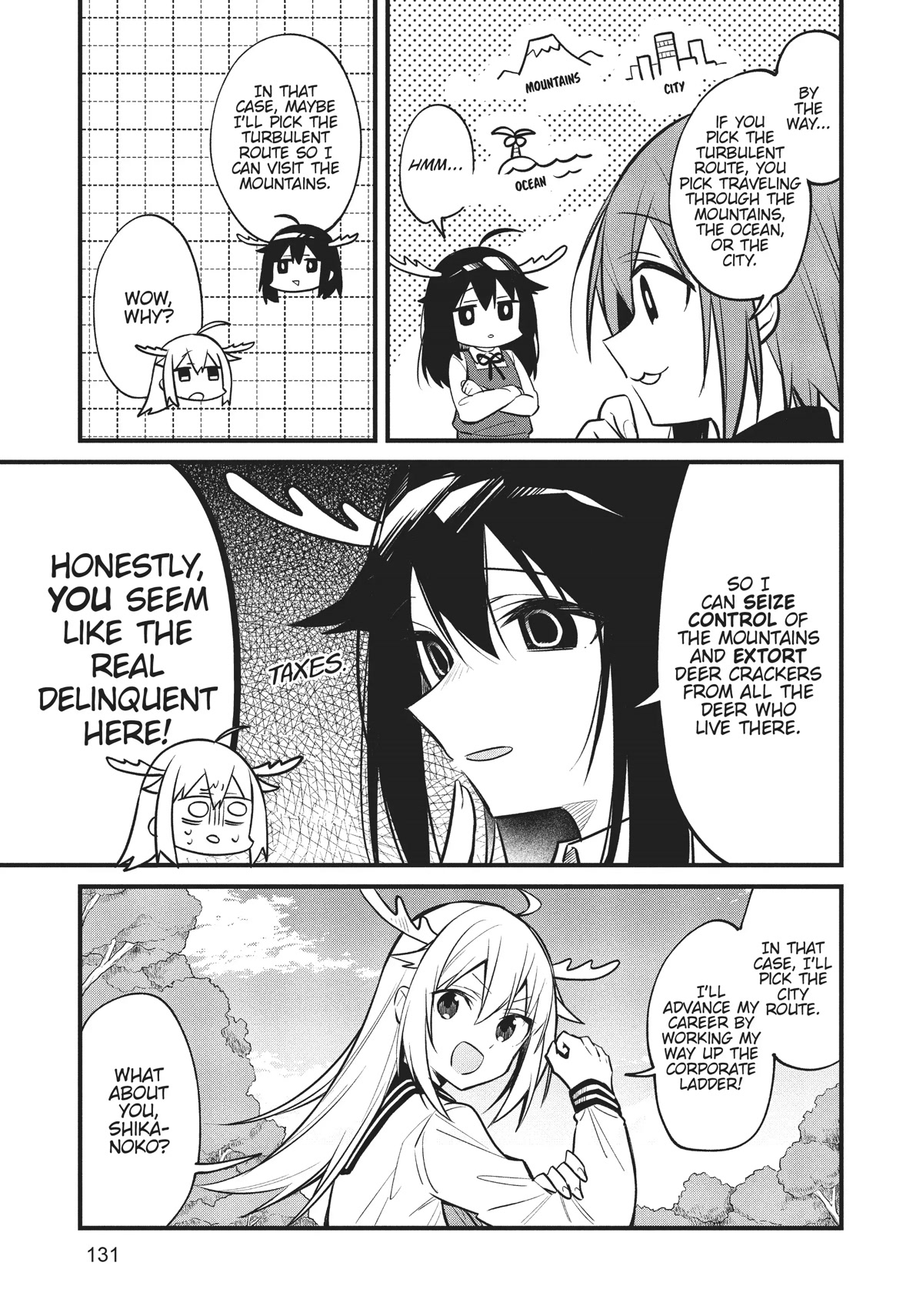 Shikanoko Nokonoko Koshitantan chapter 13 page 15