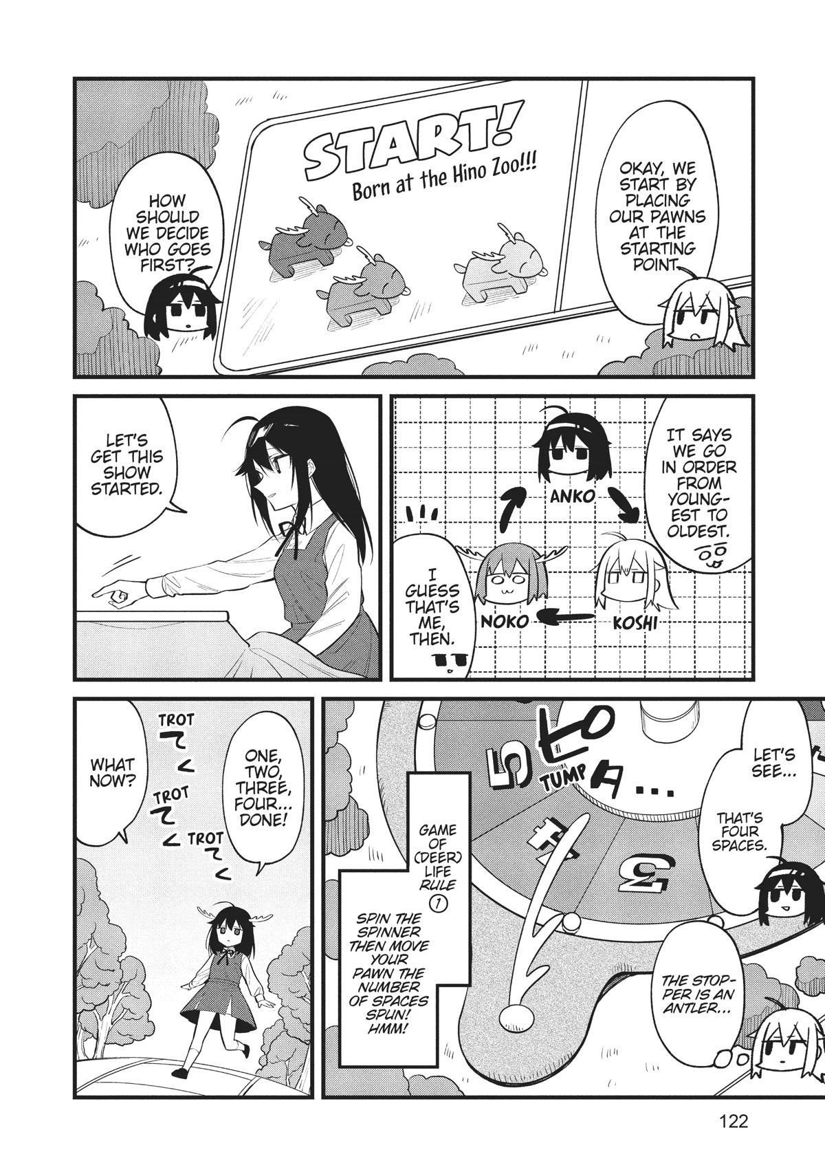 Shikanoko Nokonoko Koshitantan chapter 13 page 6