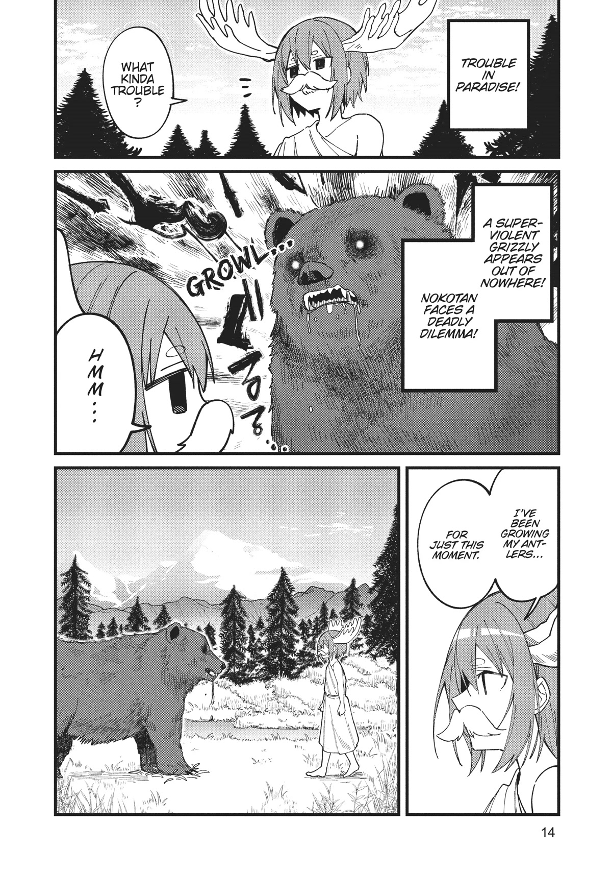 Shikanoko Nokonoko Koshitantan chapter 14 page 15