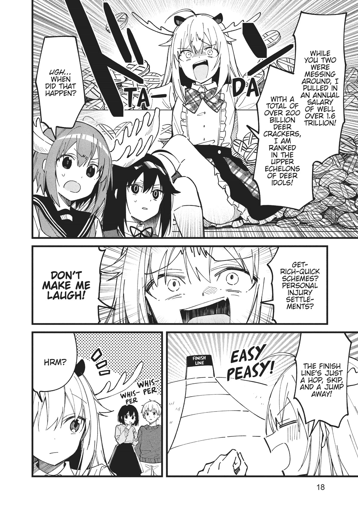 Shikanoko Nokonoko Koshitantan chapter 14 page 19