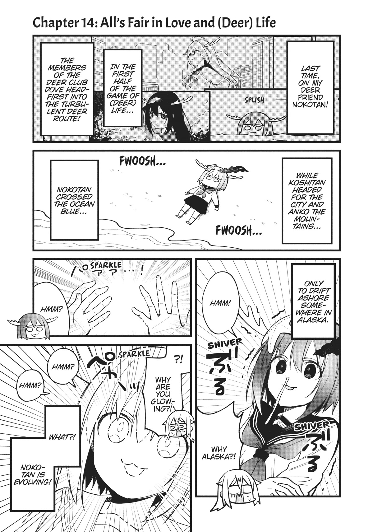 Shikanoko Nokonoko Koshitantan chapter 14 page 6