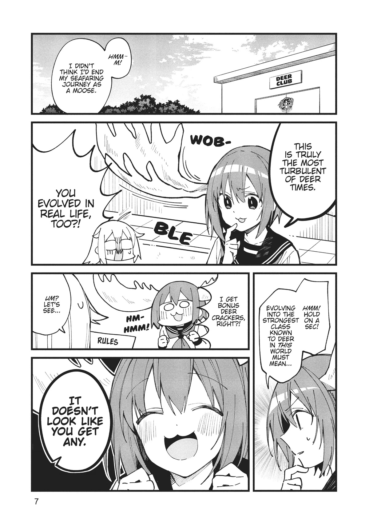 Shikanoko Nokonoko Koshitantan chapter 14 page 8