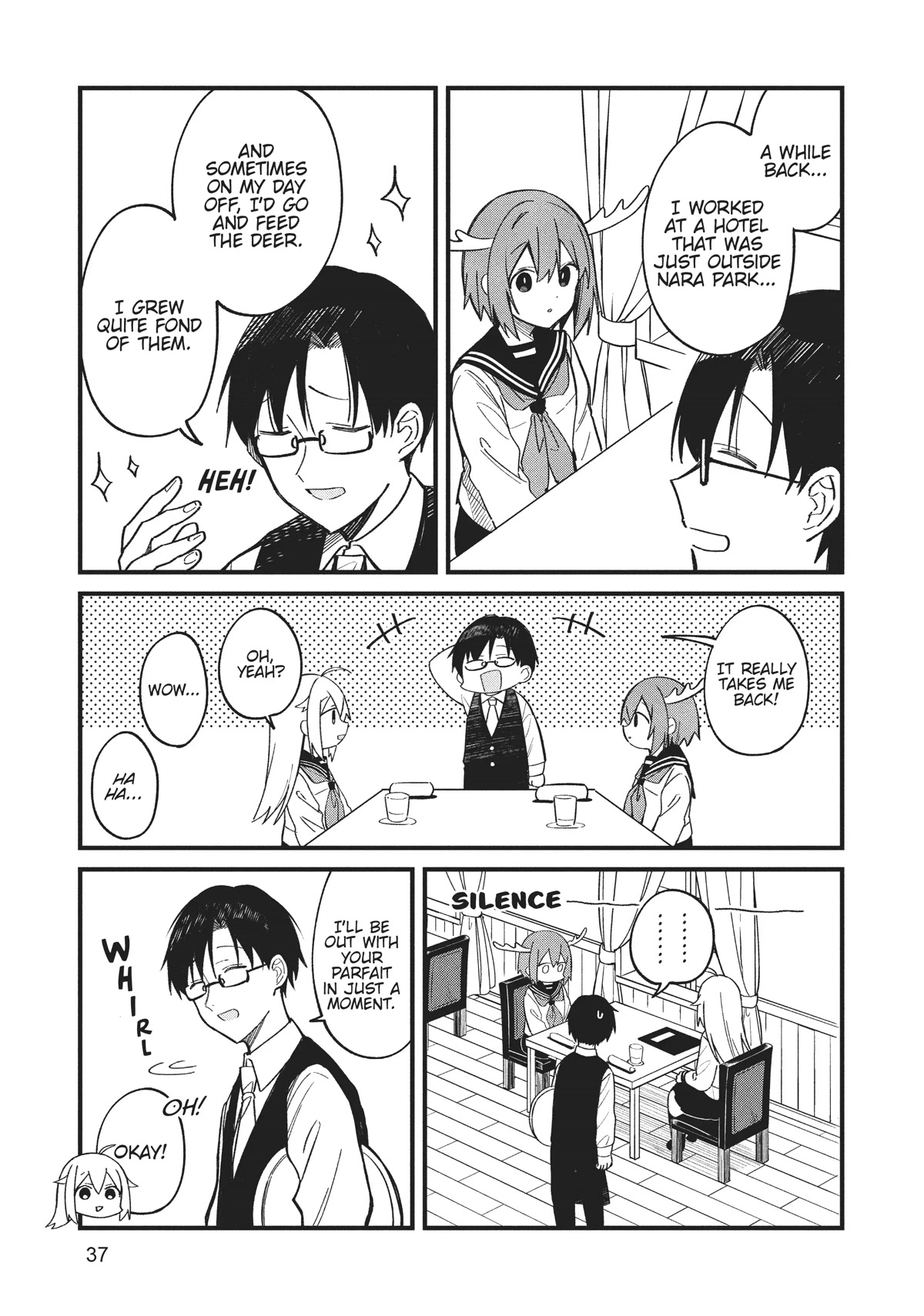 Shikanoko Nokonoko Koshitantan chapter 15 page 13