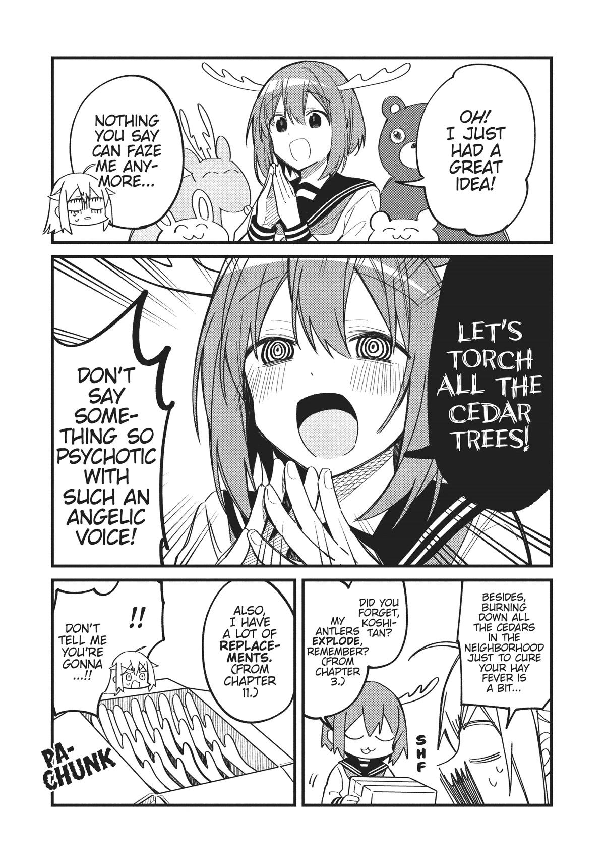 Shikanoko Nokonoko Koshitantan chapter 16 page 19