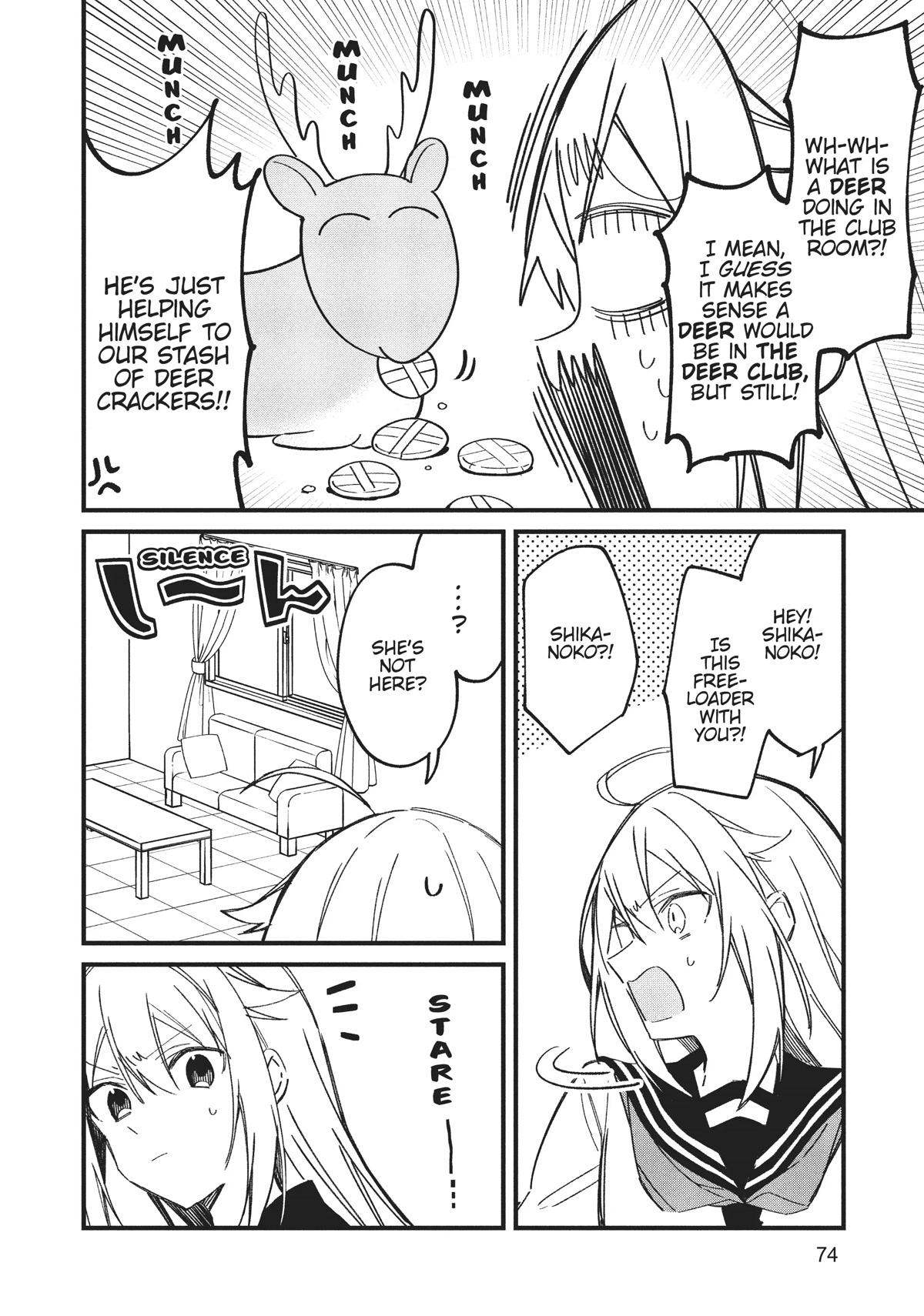 Shikanoko Nokonoko Koshitantan chapter 17 page 4