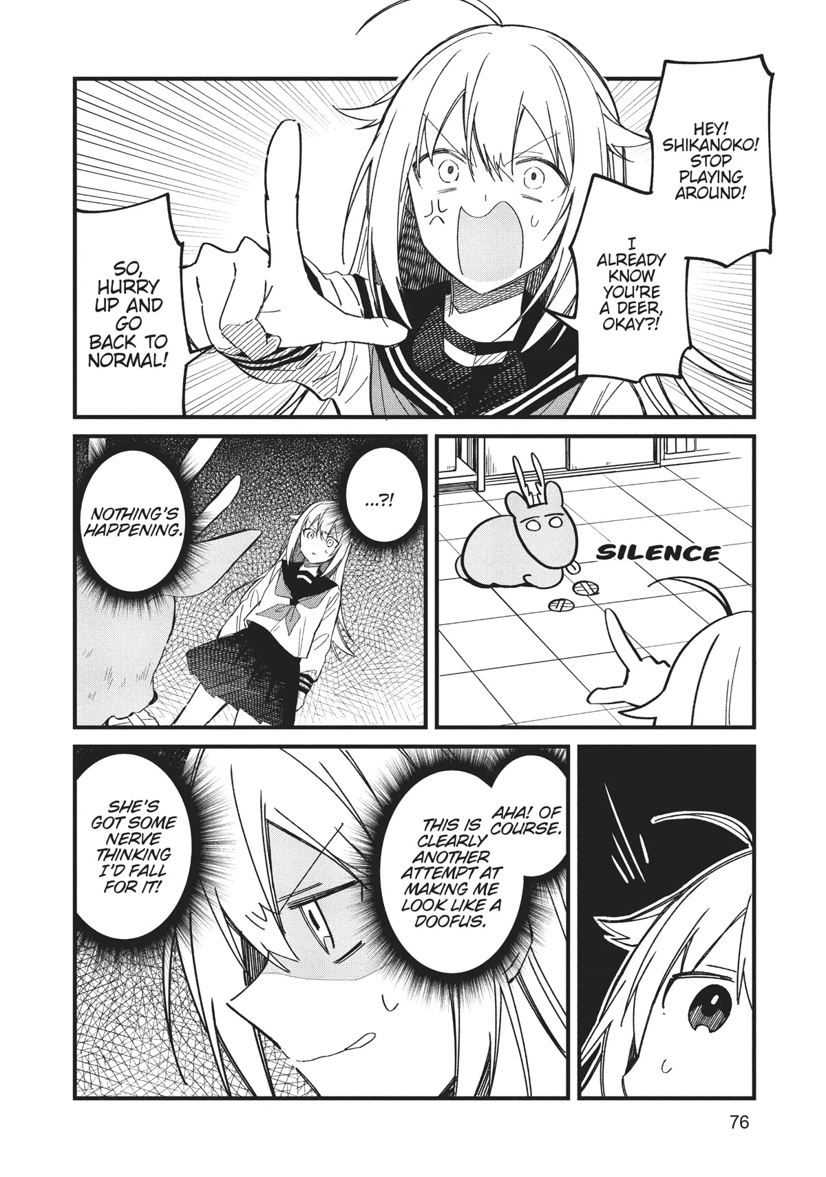 Shikanoko Nokonoko Koshitantan chapter 17 page 6