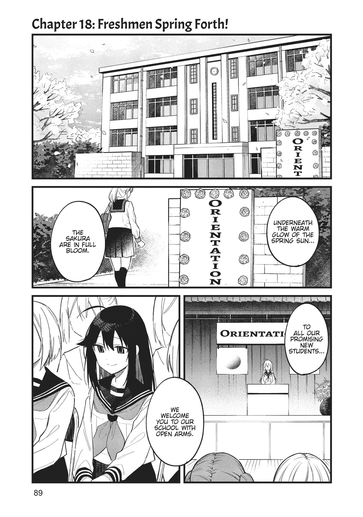 Shikanoko Nokonoko Koshitantan chapter 18 page 1