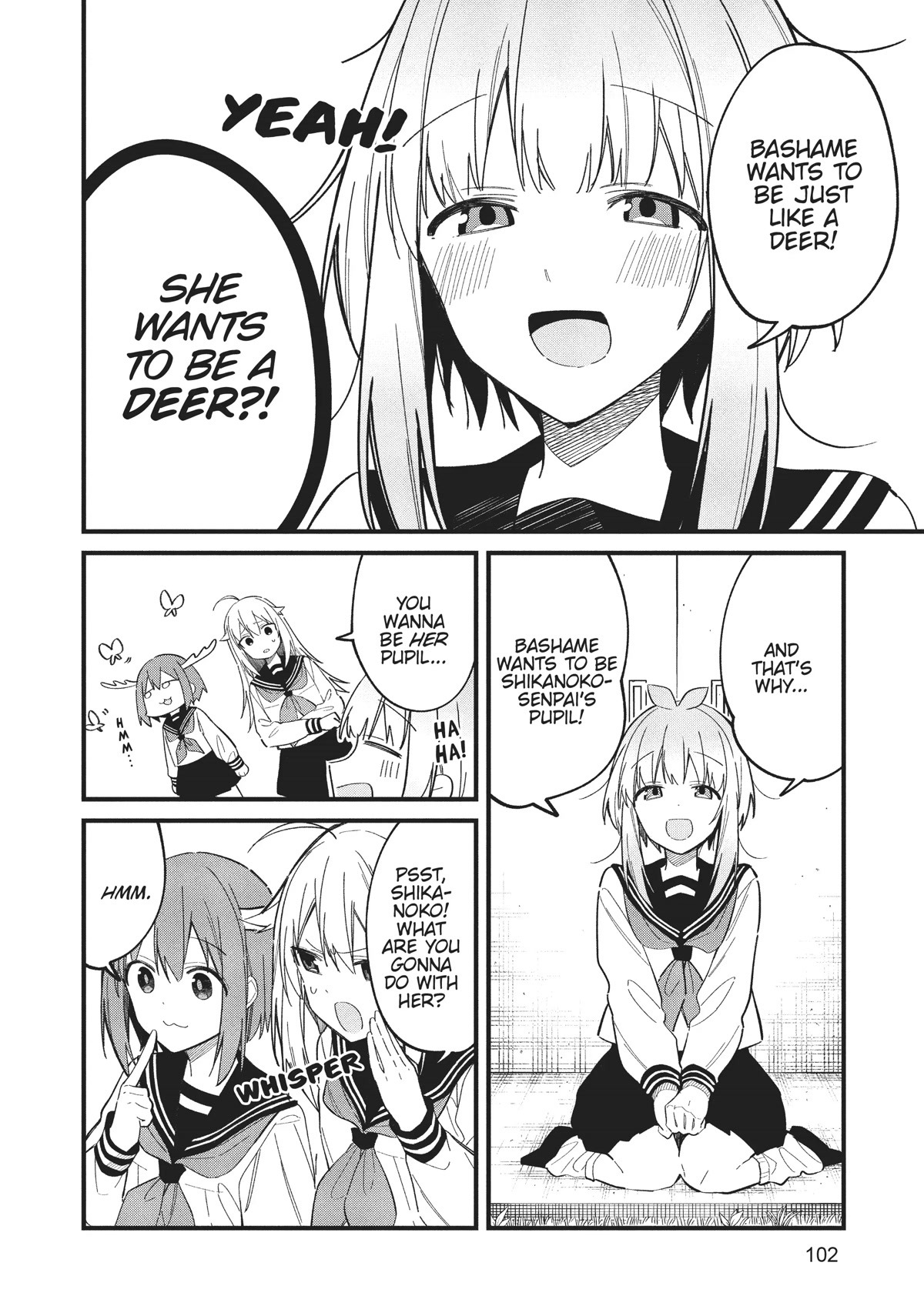 Shikanoko Nokonoko Koshitantan chapter 18 page 14