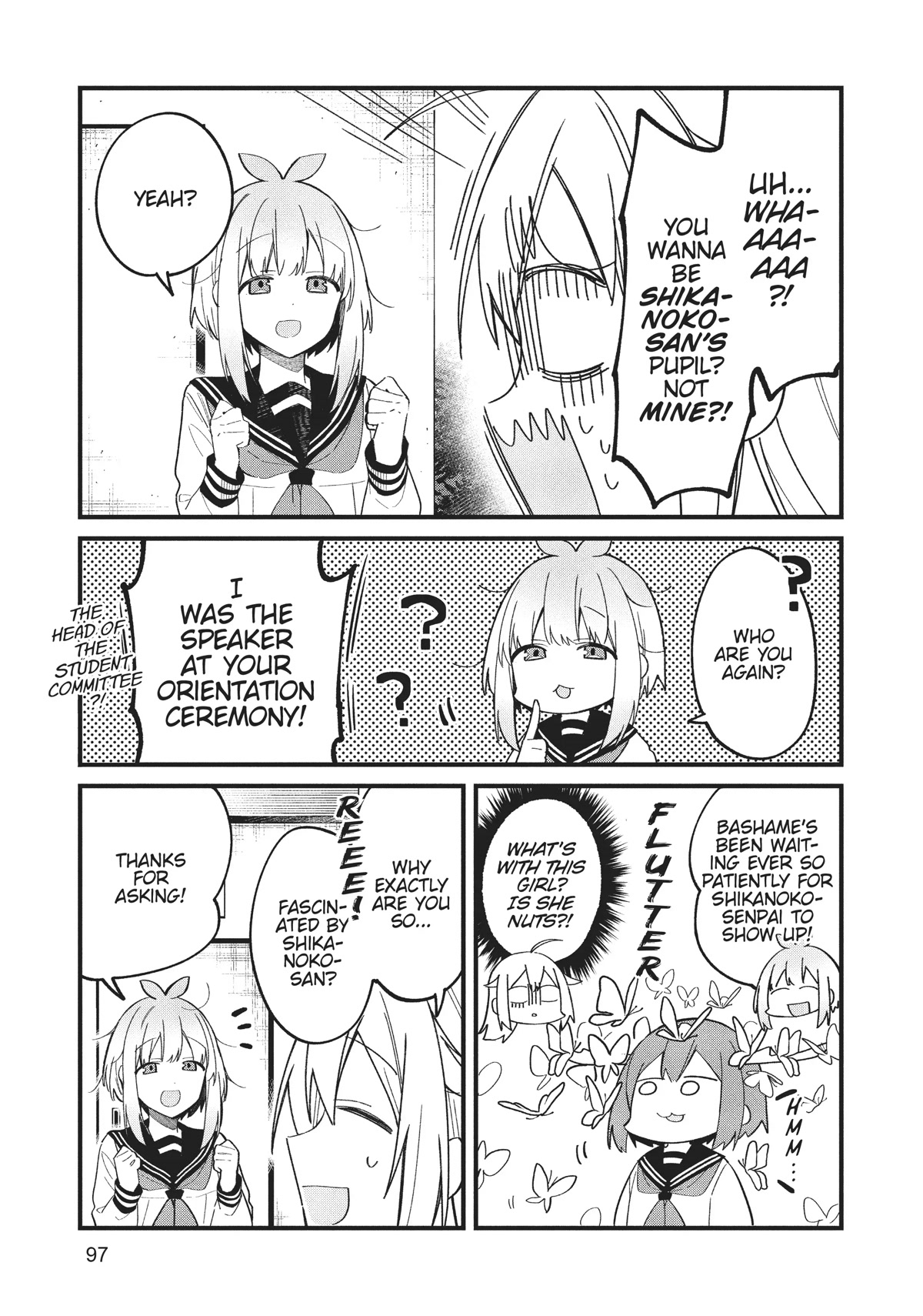 Shikanoko Nokonoko Koshitantan chapter 18 page 9