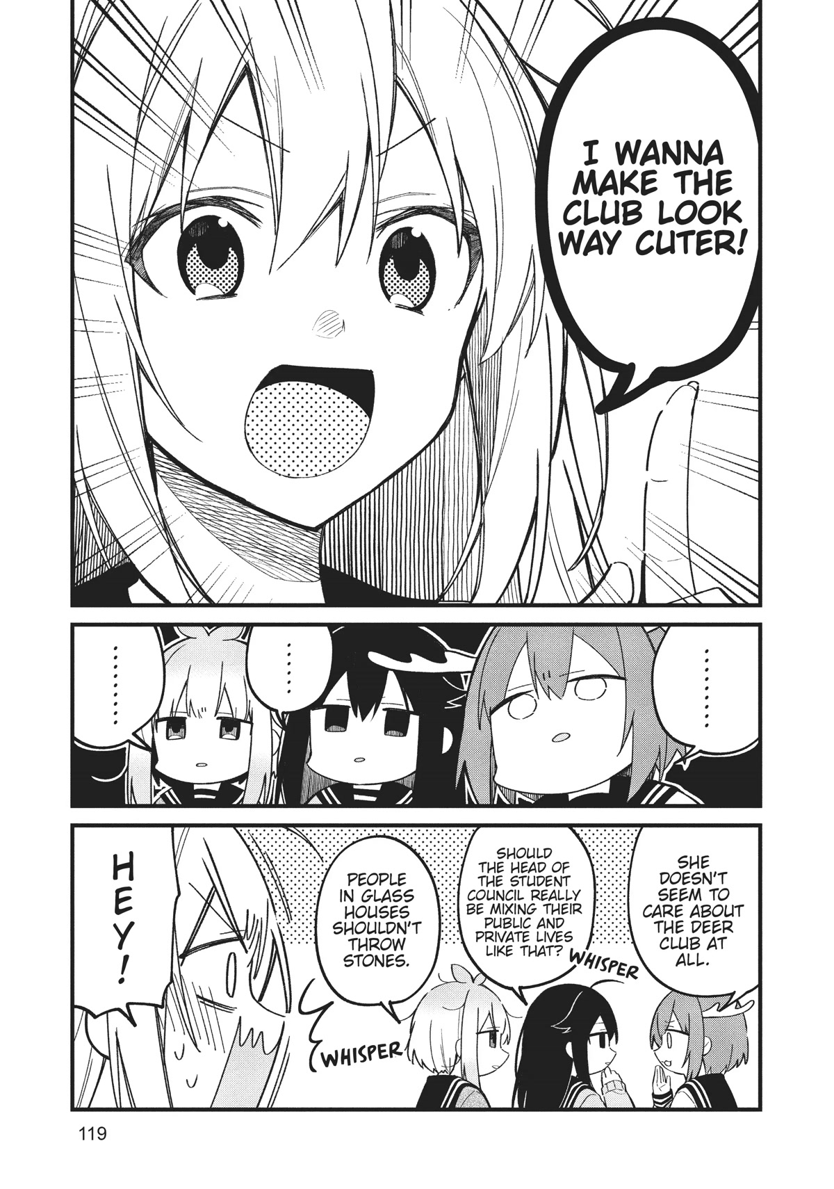 Shikanoko Nokonoko Koshitantan chapter 19 page 11