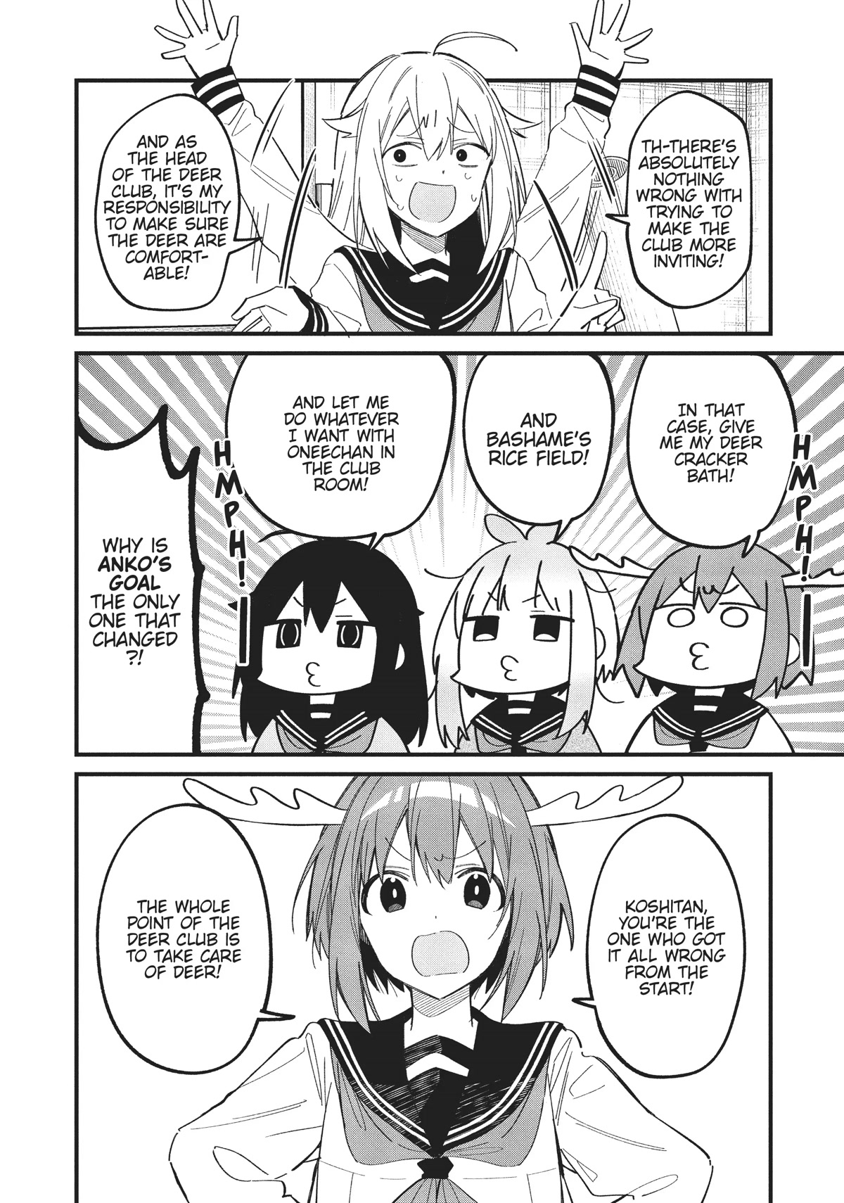 Shikanoko Nokonoko Koshitantan chapter 19 page 12