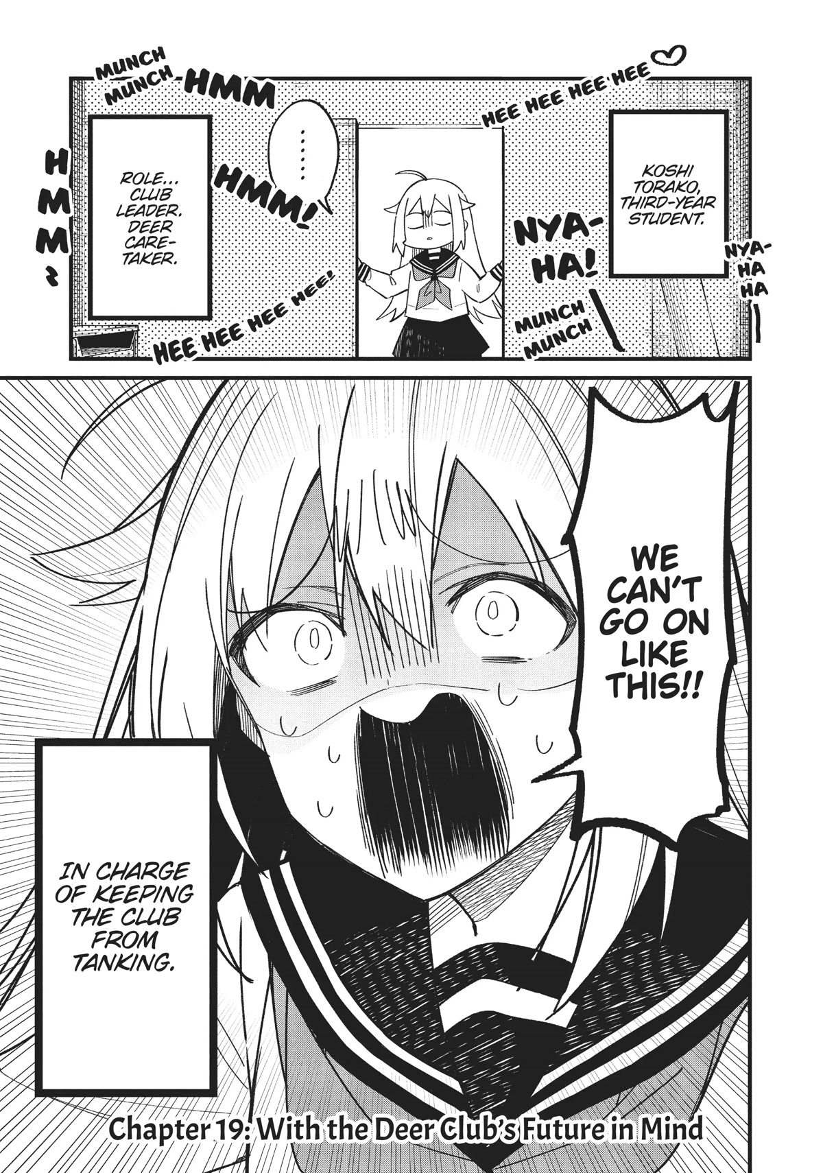 Shikanoko Nokonoko Koshitantan chapter 19 page 3