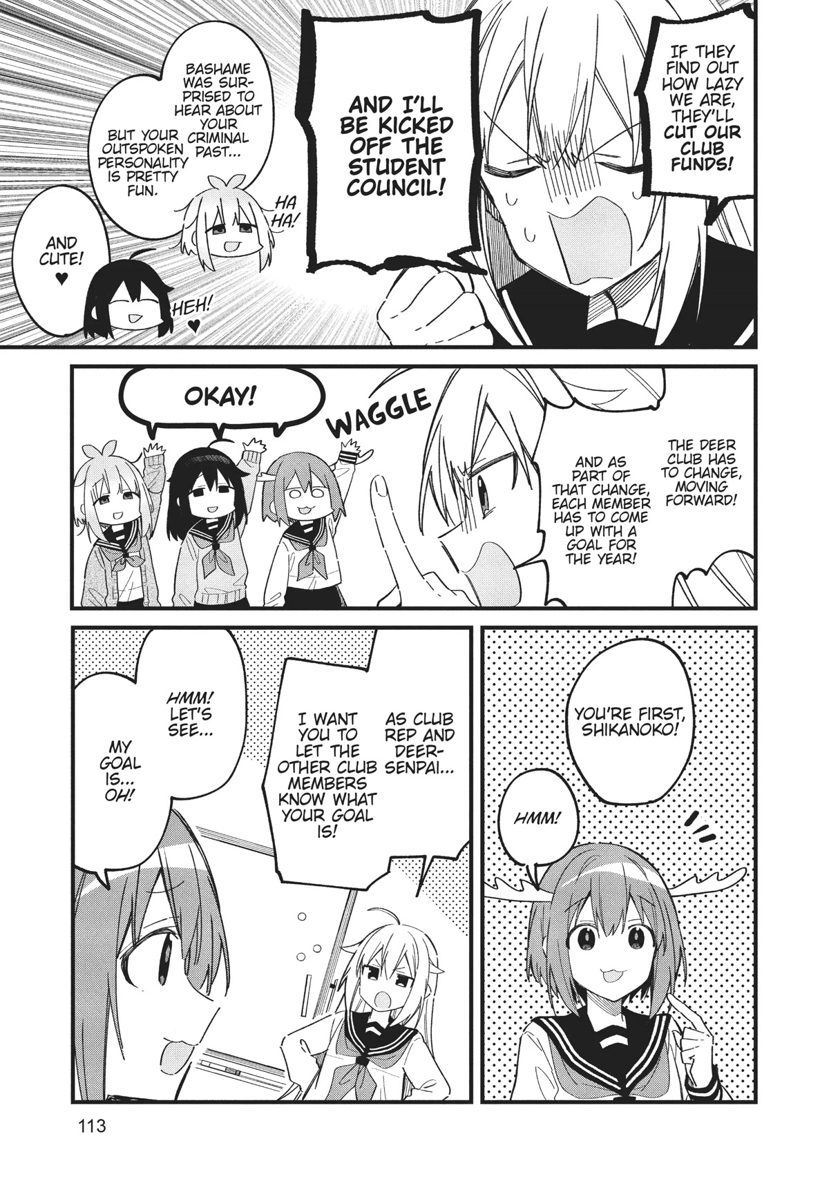 Shikanoko Nokonoko Koshitantan chapter 19 page 5