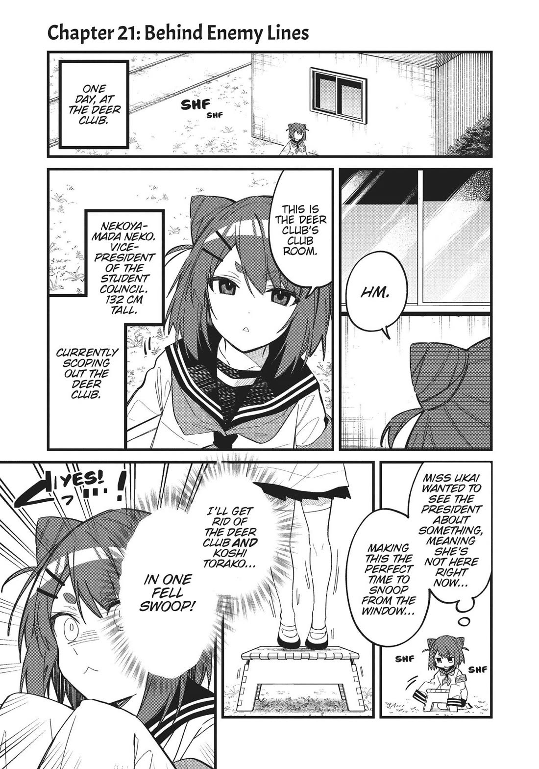 Shikanoko Nokonoko Koshitantan chapter 21 page 1