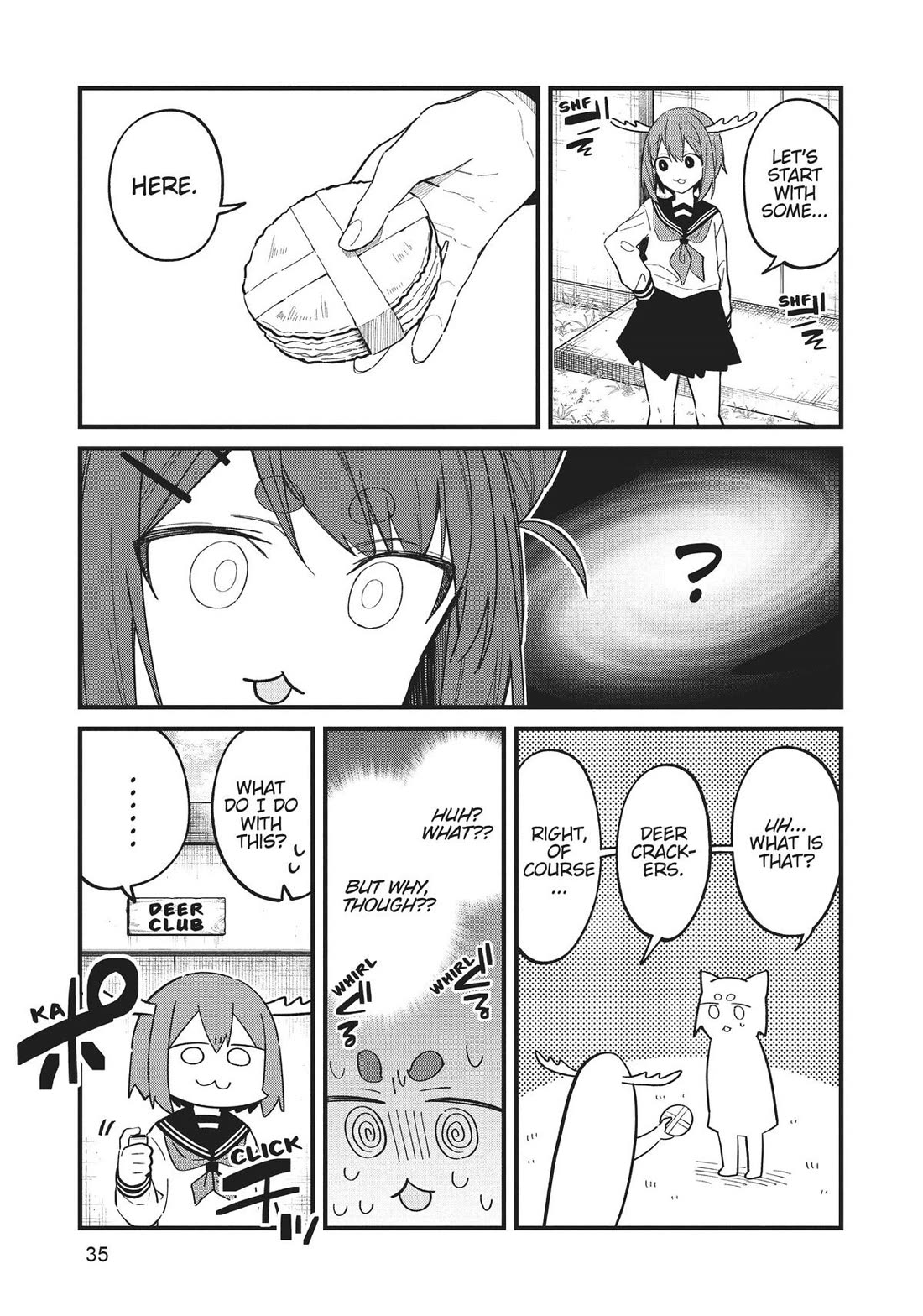 Shikanoko Nokonoko Koshitantan chapter 21 page 13