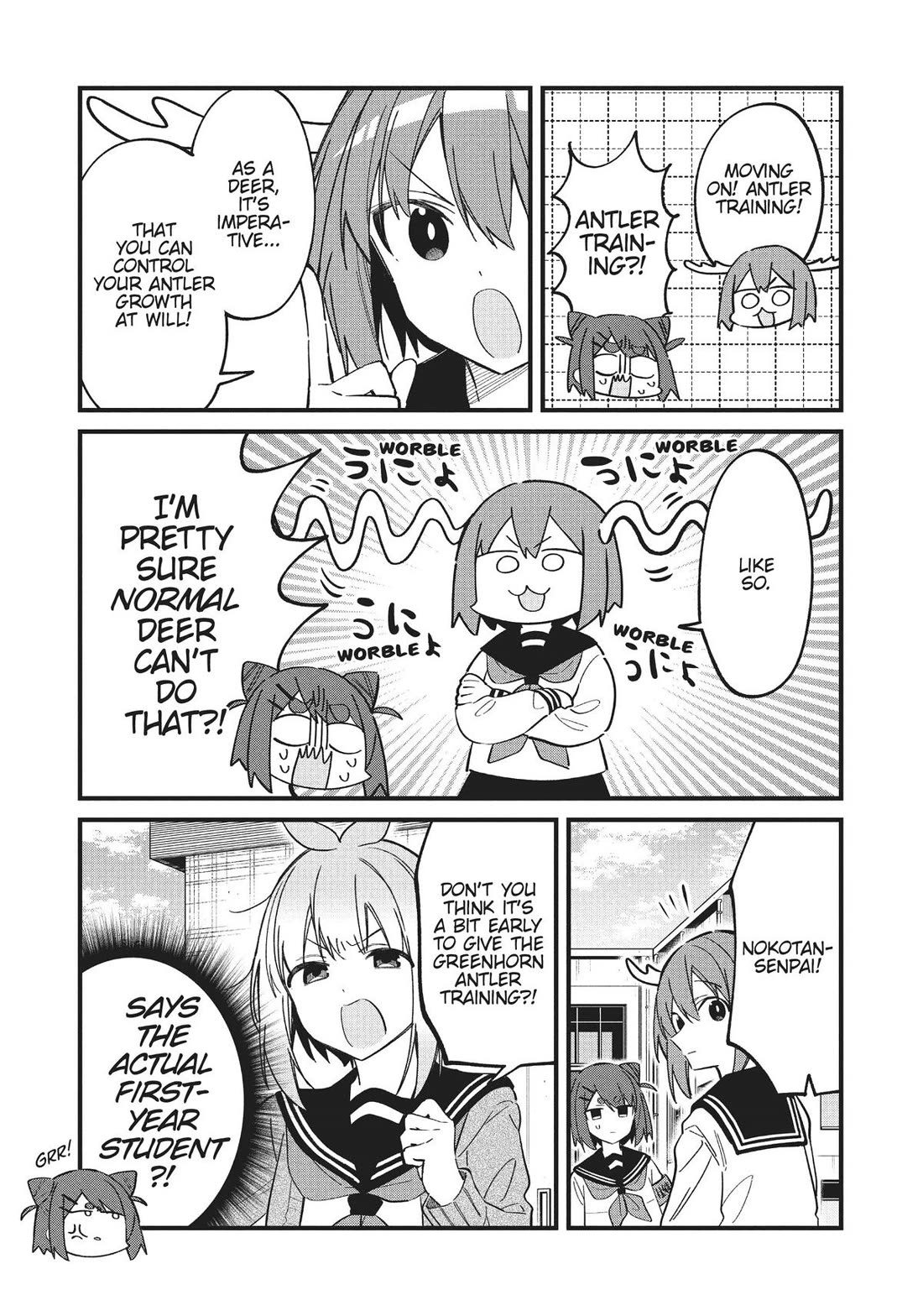 Shikanoko Nokonoko Koshitantan chapter 21 page 17