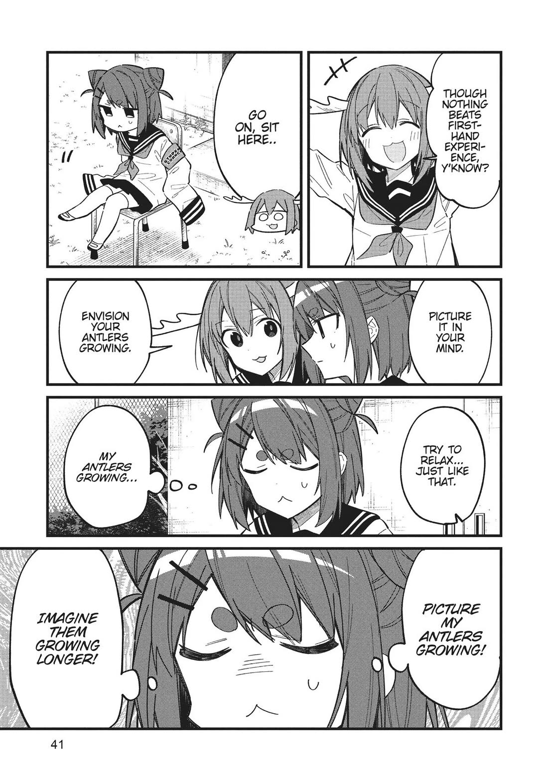 Shikanoko Nokonoko Koshitantan chapter 21 page 19