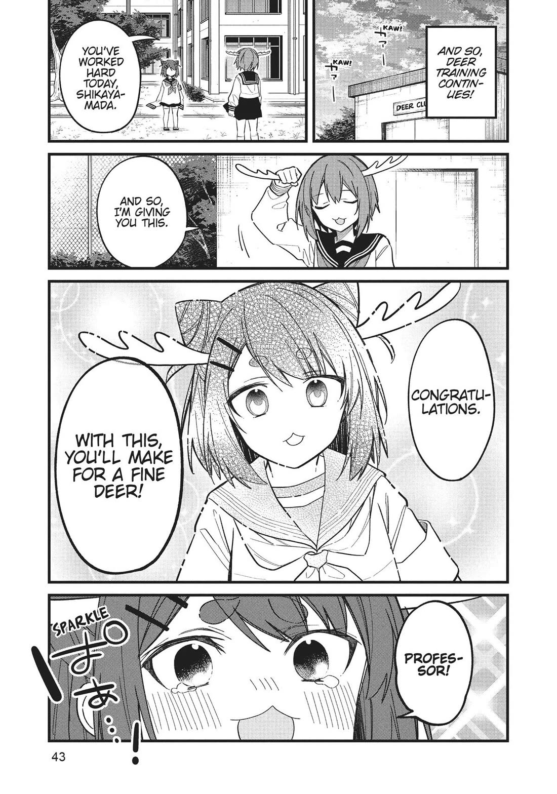 Shikanoko Nokonoko Koshitantan chapter 21 page 21