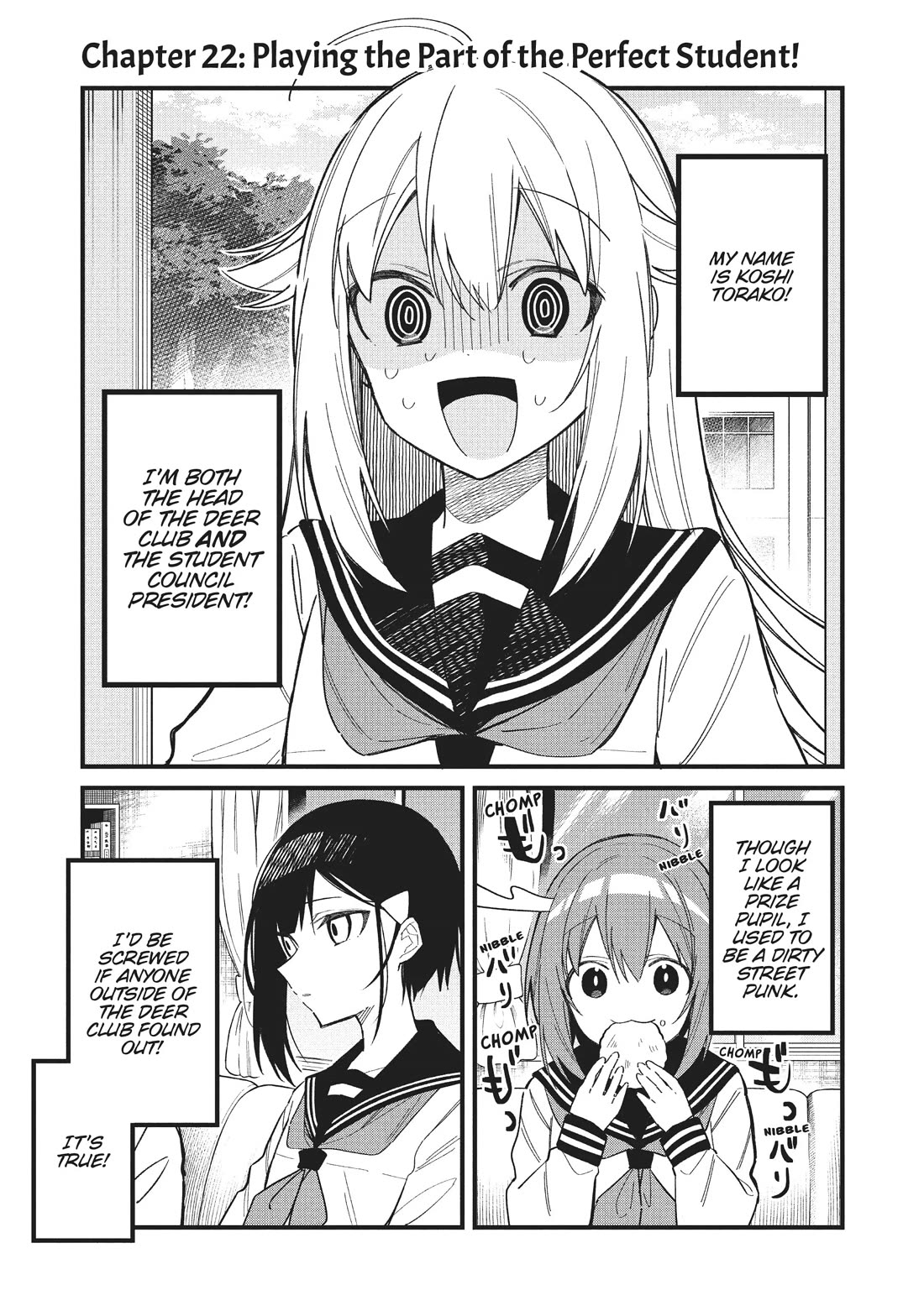 Shikanoko Nokonoko Koshitantan chapter 22 page 1