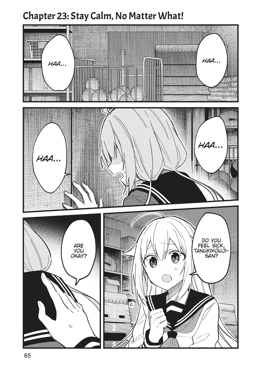 Shikanoko Nokonoko Koshitantan chapter 23 page 1