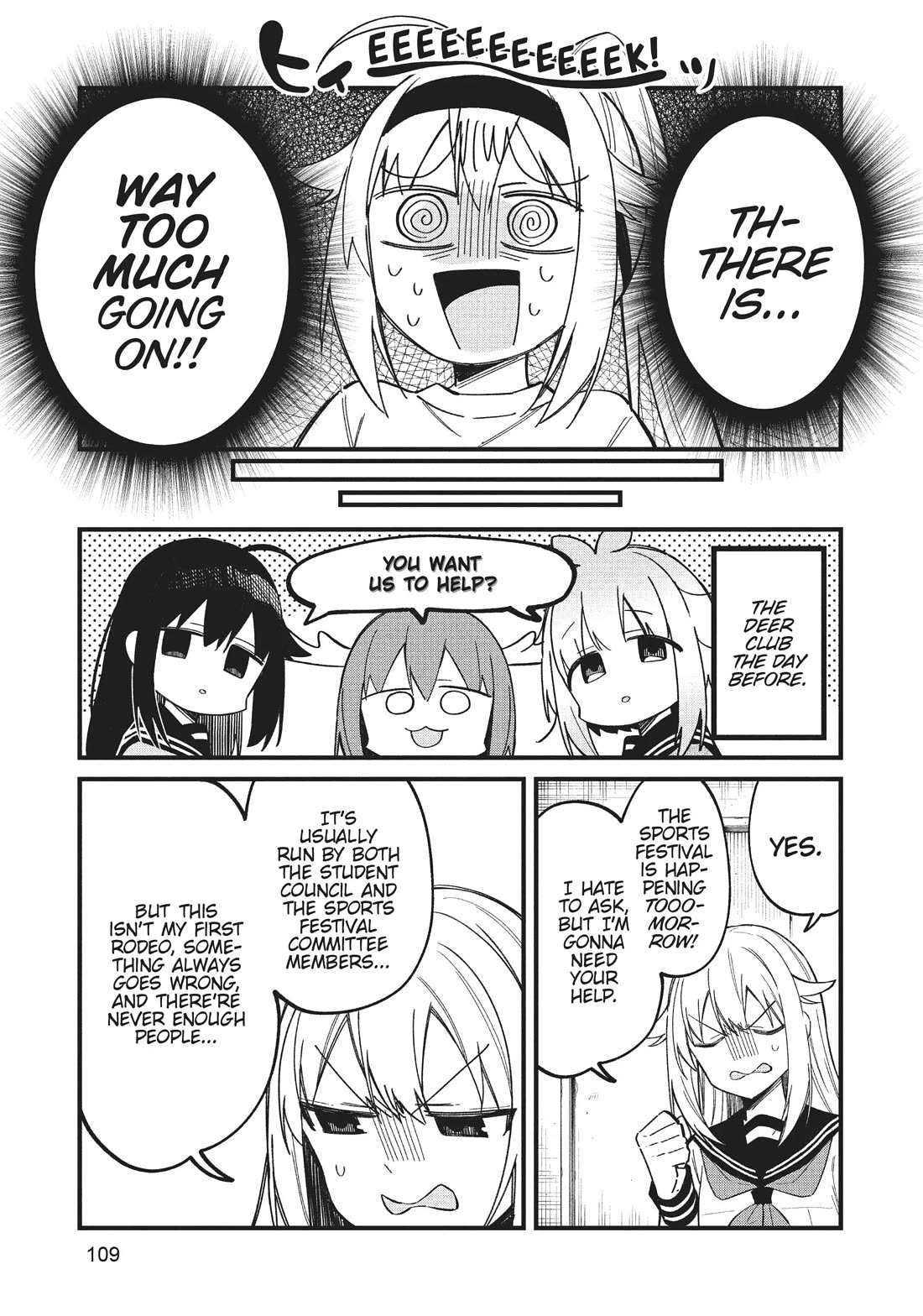 Shikanoko Nokonoko Koshitantan chapter 25 page 3