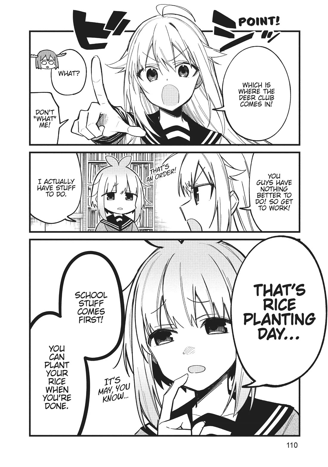 Shikanoko Nokonoko Koshitantan chapter 25 page 4