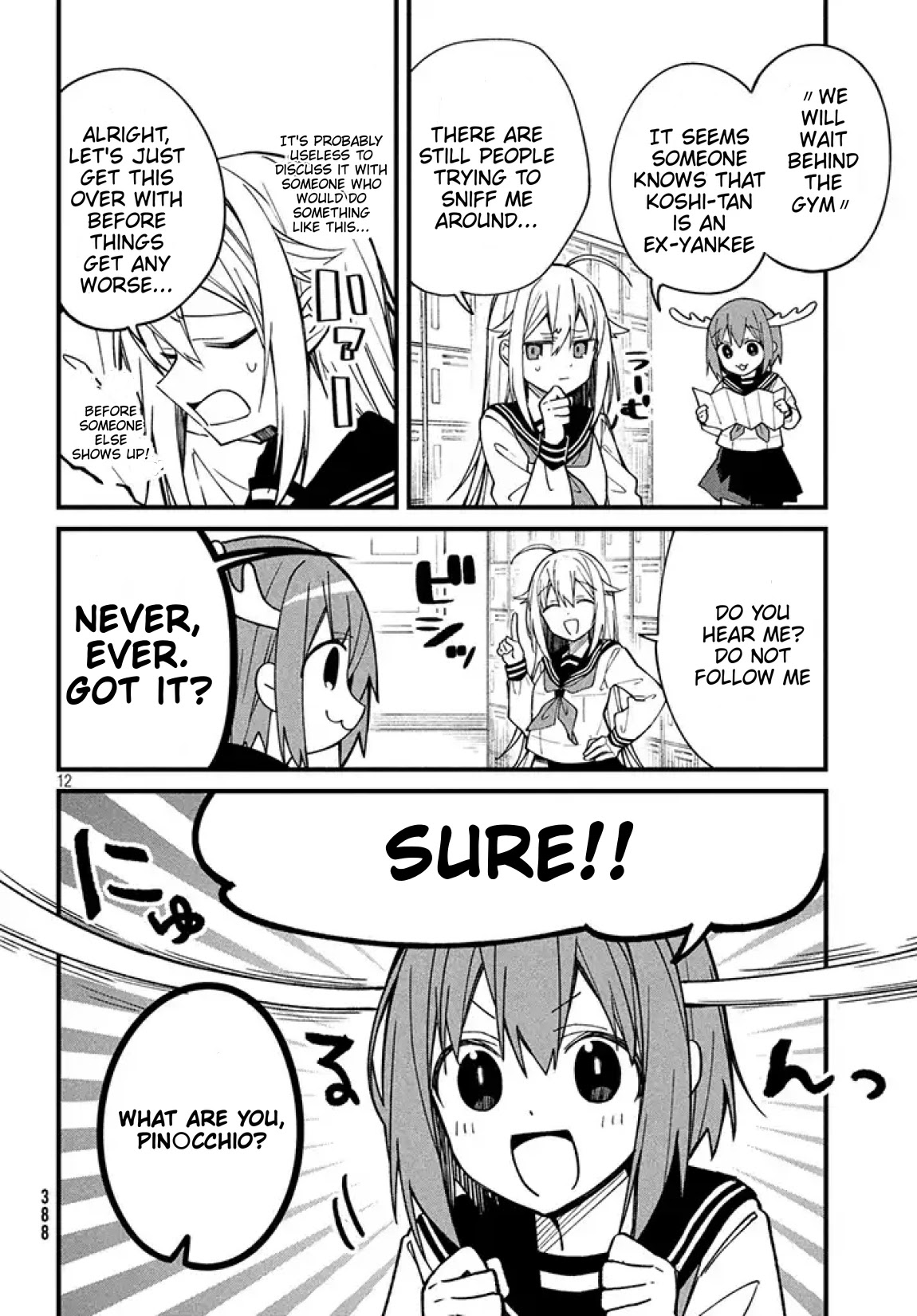 Shikanoko Nokonoko Koshitantan chapter 3 page 13