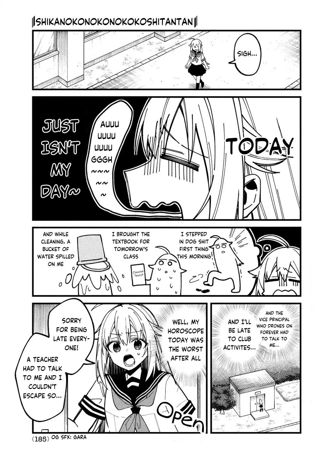 Shikanoko Nokonoko Koshitantan chapter 37 page 1