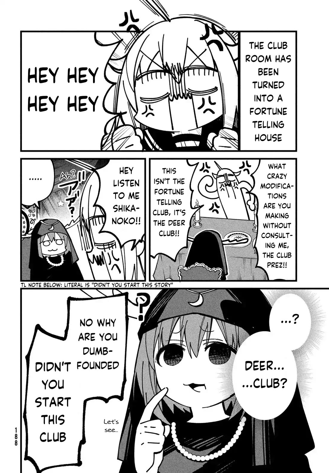 Shikanoko Nokonoko Koshitantan chapter 37 page 4