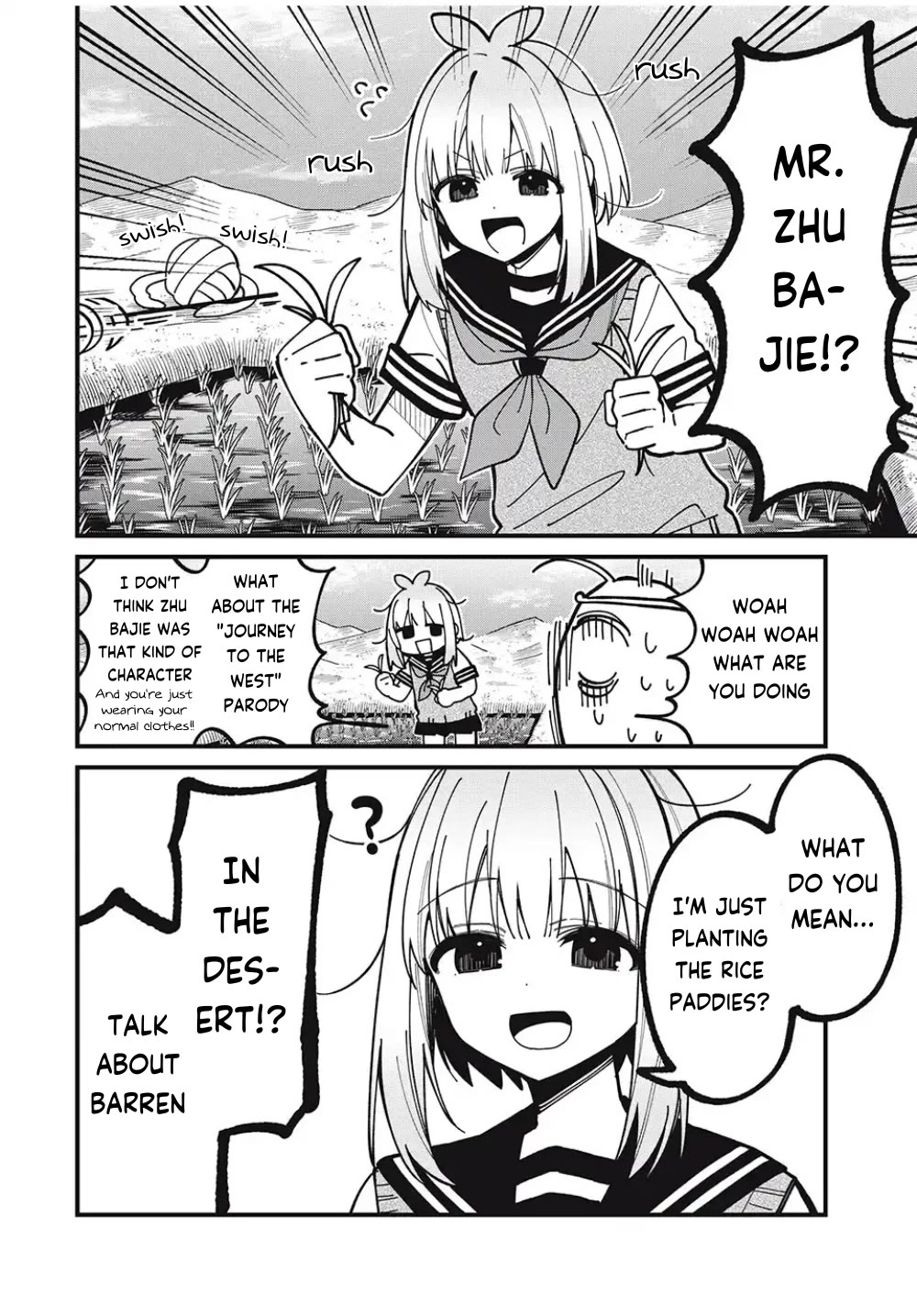 Shikanoko Nokonoko Koshitantan chapter 38 page 6