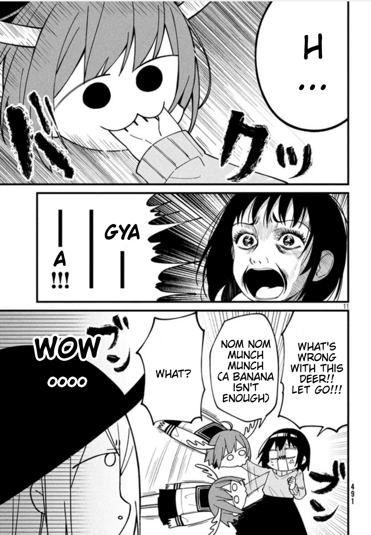 Shikanoko Nokonoko Koshitantan chapter 4 page 12