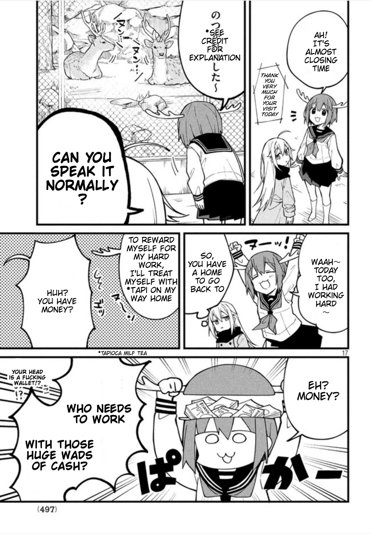 Shikanoko Nokonoko Koshitantan chapter 4 page 18