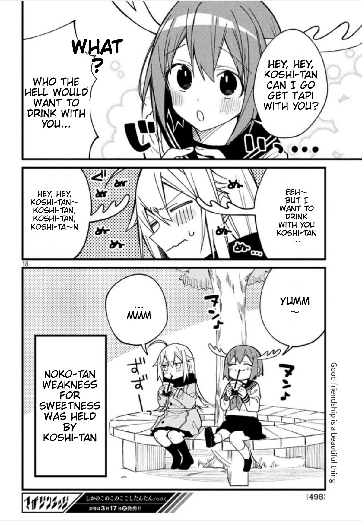 Shikanoko Nokonoko Koshitantan chapter 4 page 19