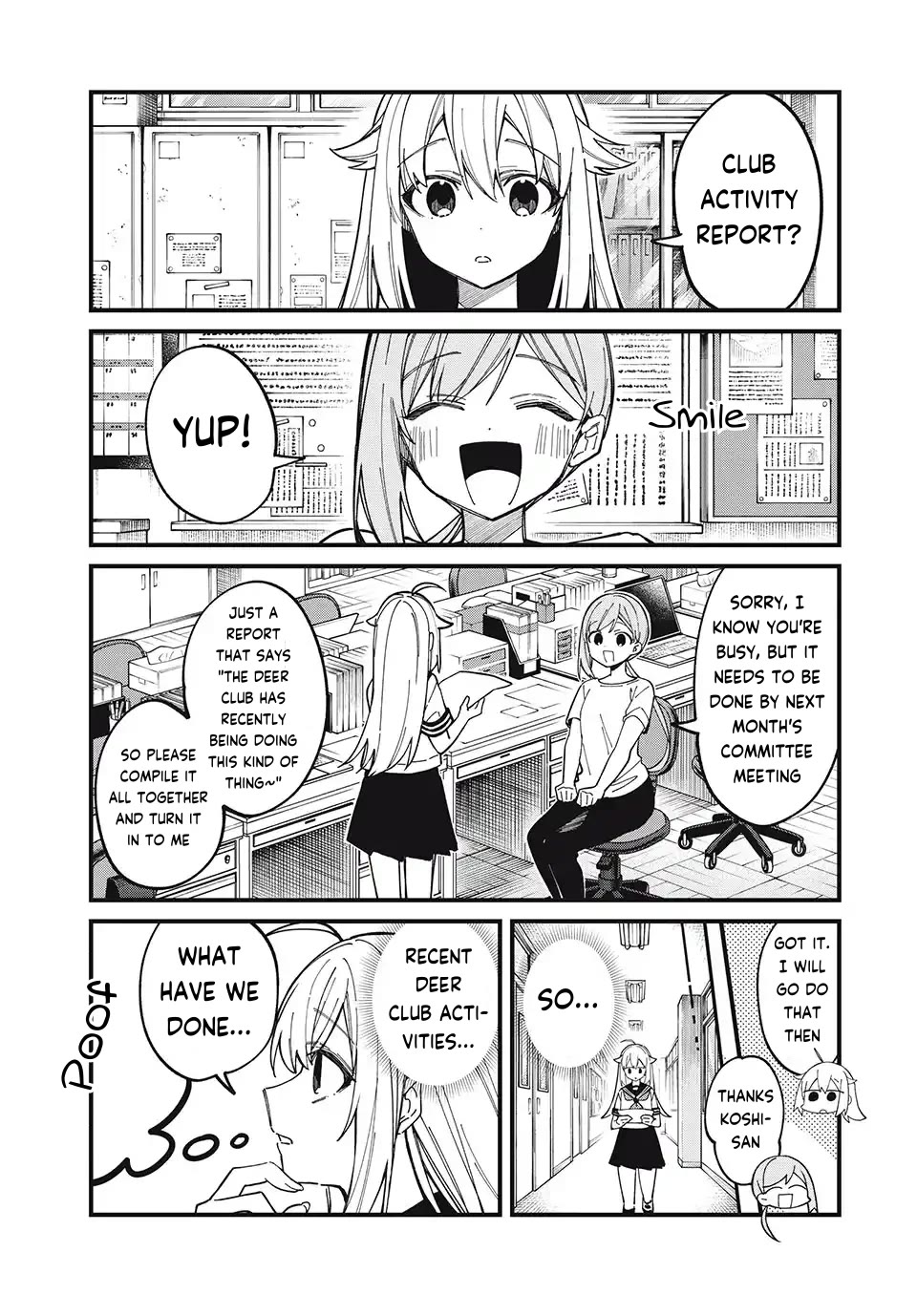 Shikanoko Nokonoko Koshitantan chapter 40 page 1