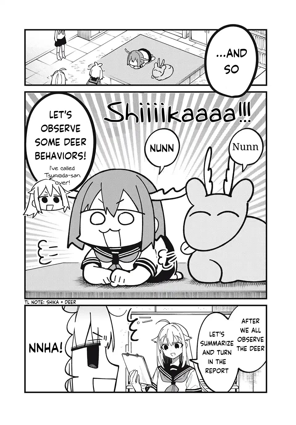 Shikanoko Nokonoko Koshitantan chapter 40 page 10