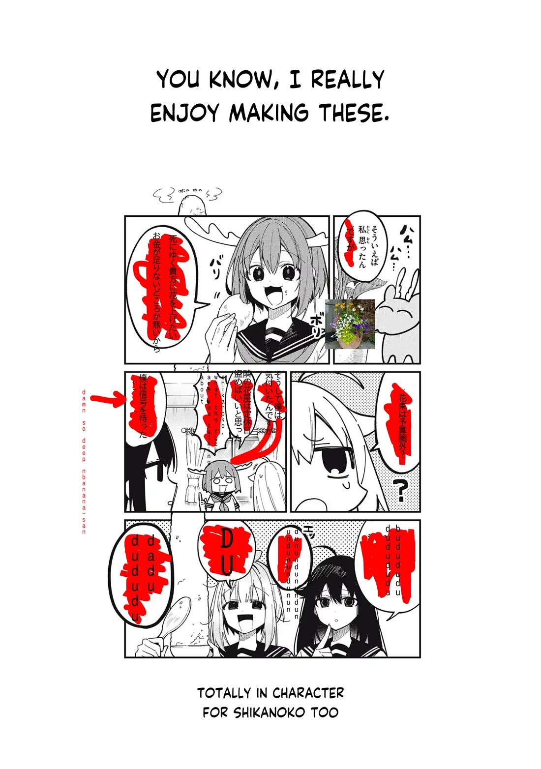 Shikanoko Nokonoko Koshitantan chapter 40 page 21