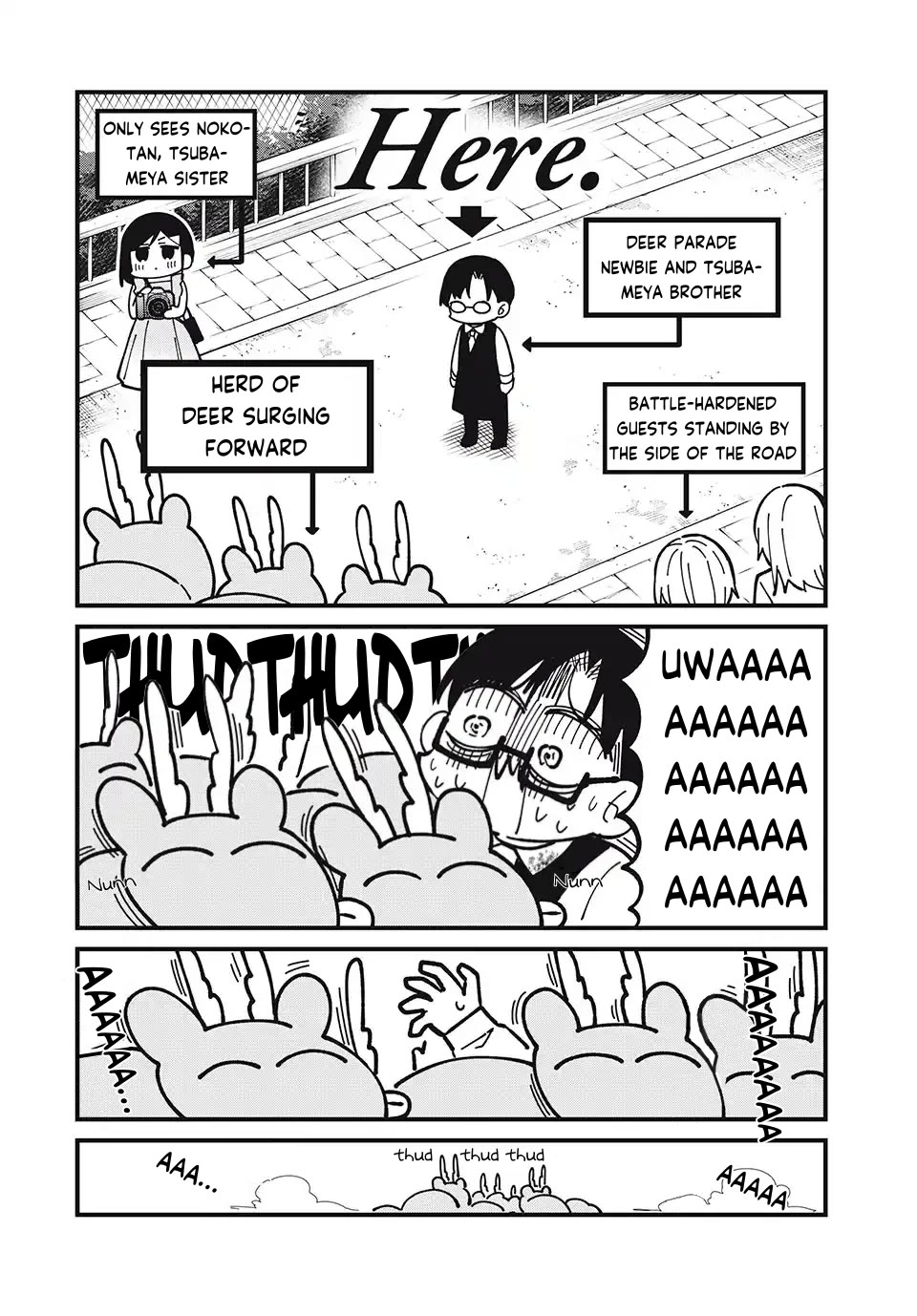 Shikanoko Nokonoko Koshitantan chapter 42 page 12