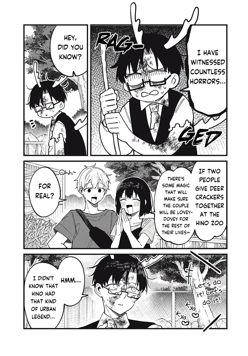 Shikanoko Nokonoko Koshitantan chapter 42 page 13