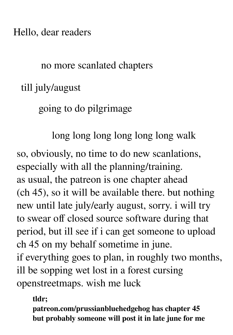 Shikanoko Nokonoko Koshitantan chapter 44 page 21