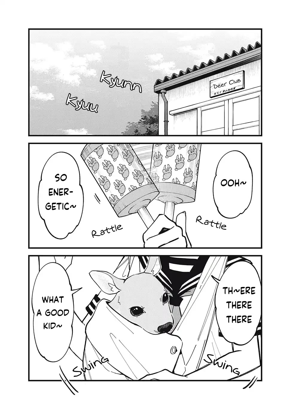 Shikanoko Nokonoko Koshitantan chapter 46 page 1