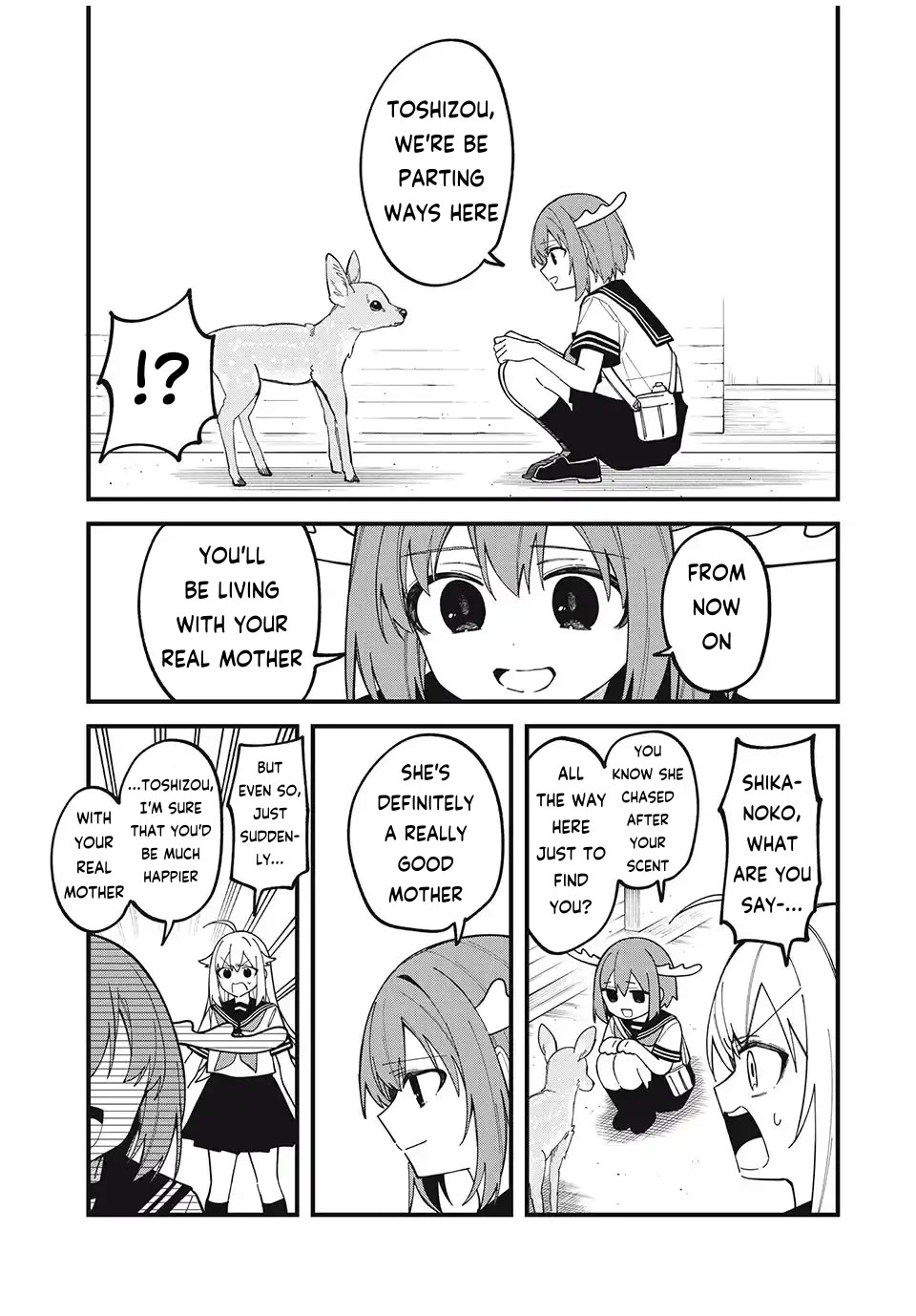 Shikanoko Nokonoko Koshitantan chapter 46 page 9