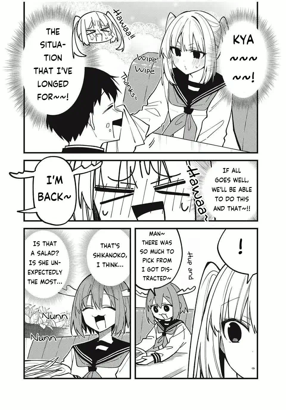 Shikanoko Nokonoko Koshitantan chapter 49 page 14