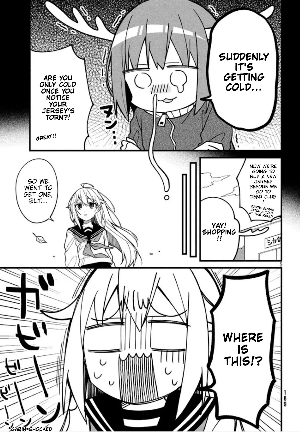 Shikanoko Nokonoko Koshitantan chapter 6 page 5