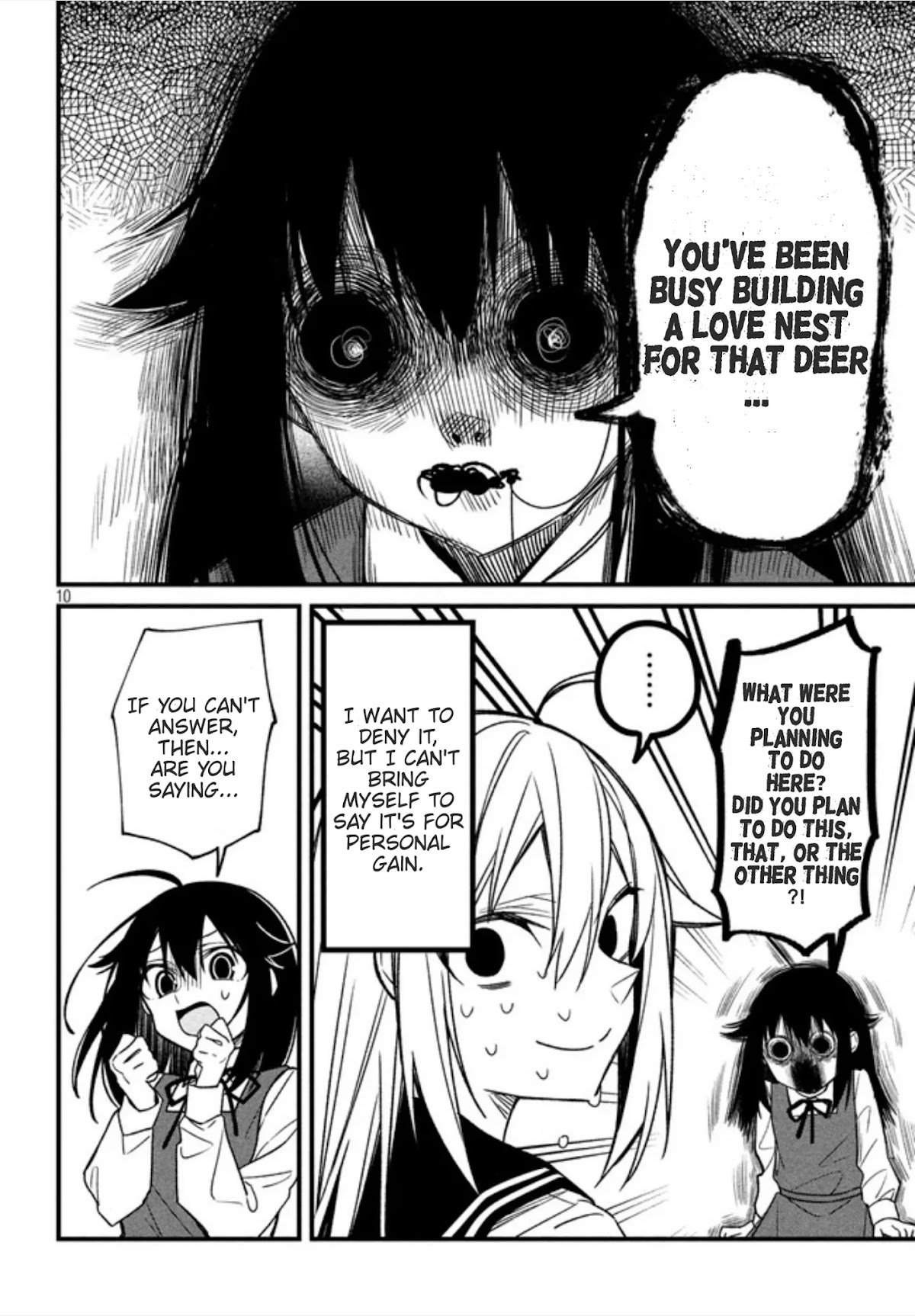 Shikanoko Nokonoko Koshitantan chapter 8 page 10