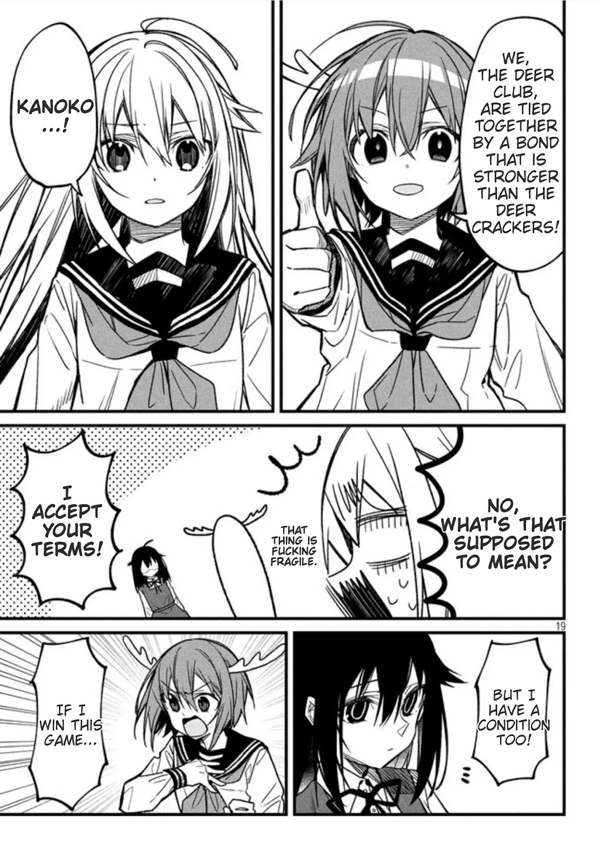 Shikanoko Nokonoko Koshitantan chapter 8 page 19