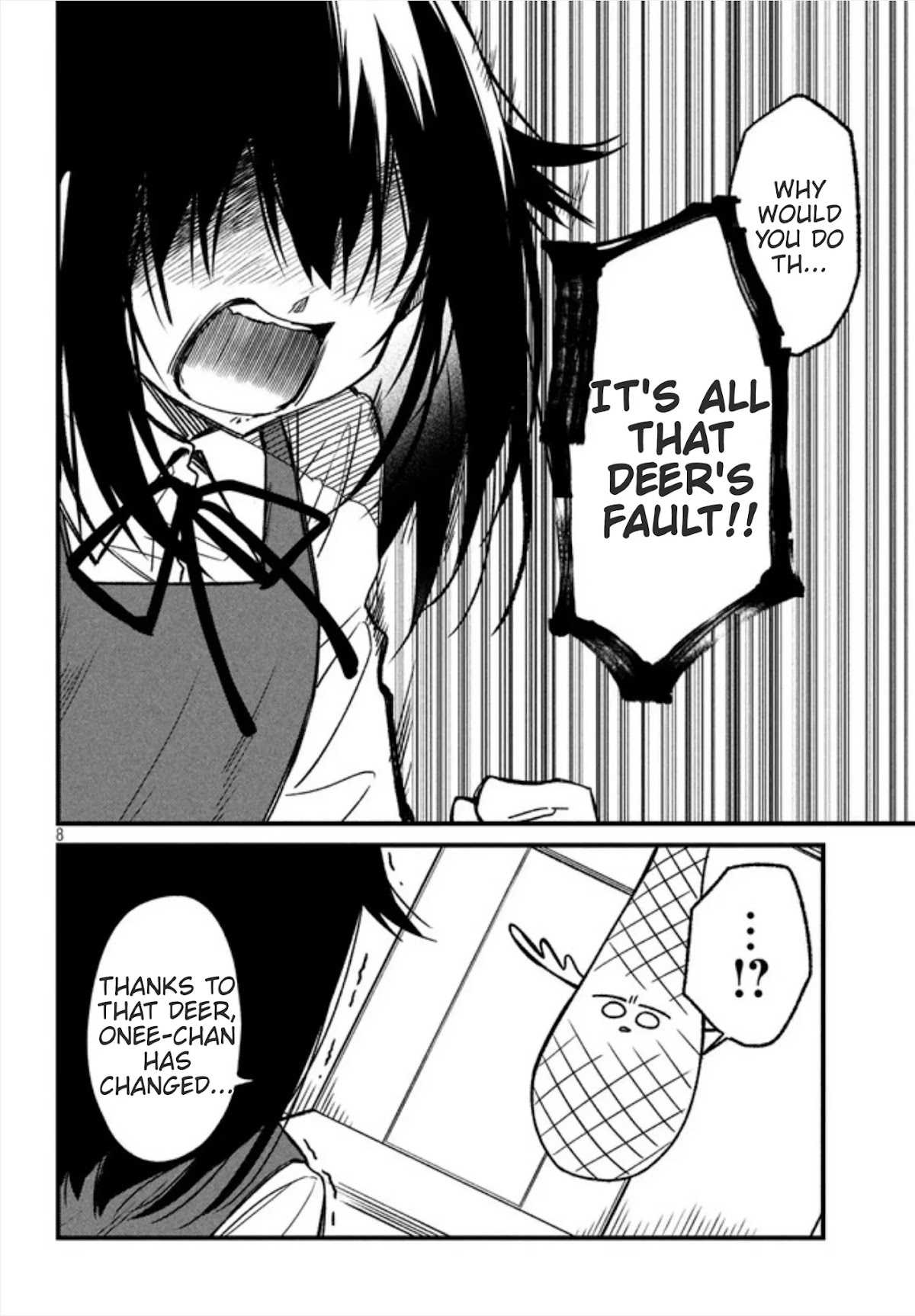 Shikanoko Nokonoko Koshitantan chapter 8 page 8