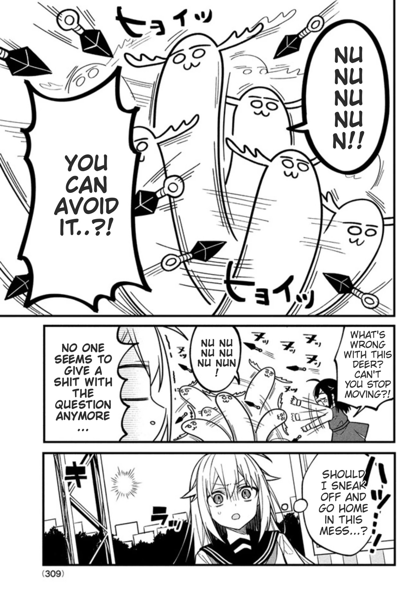 Shikanoko Nokonoko Koshitantan chapter 9 page 13